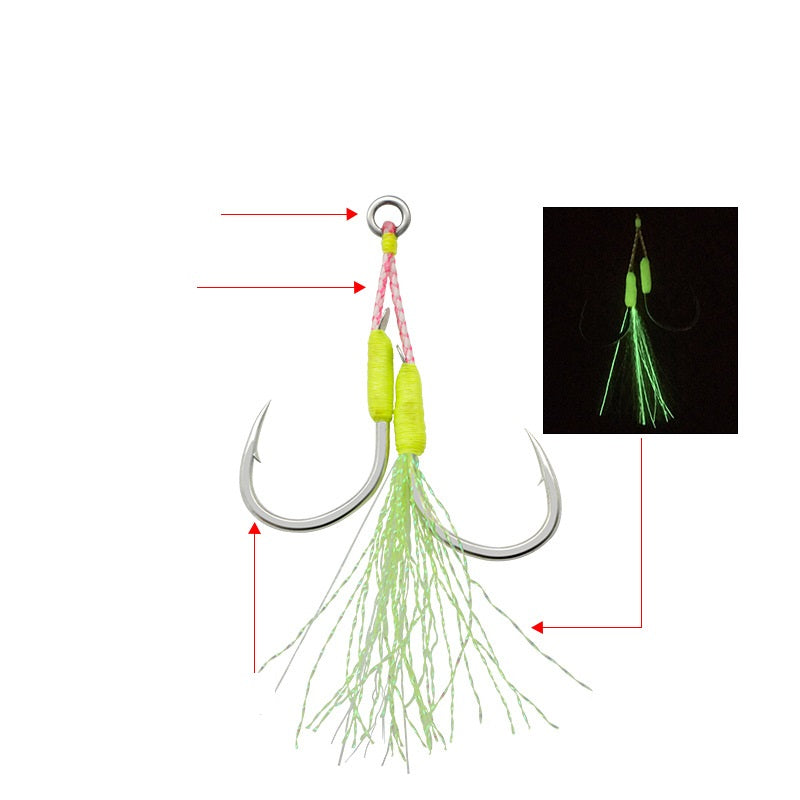 Assist hook 20#-15 17 18 19