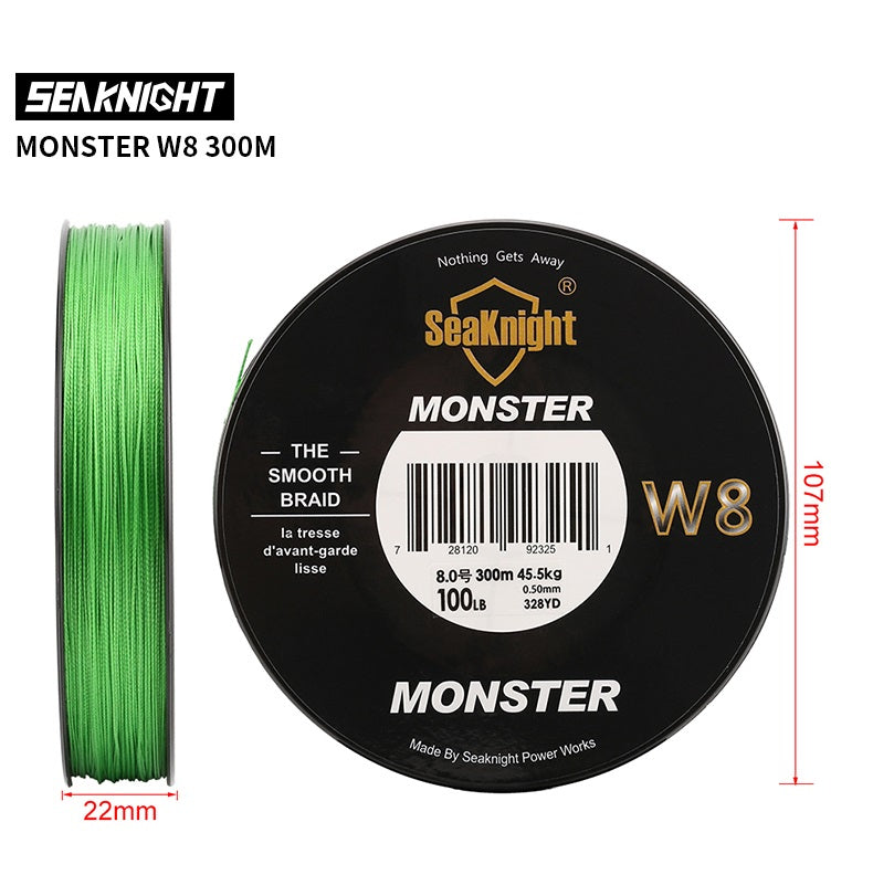 8 Braids 300m PE Fishing Line #01- 0.8 1.0 2.0 3.0 4.0 6.0 8.0