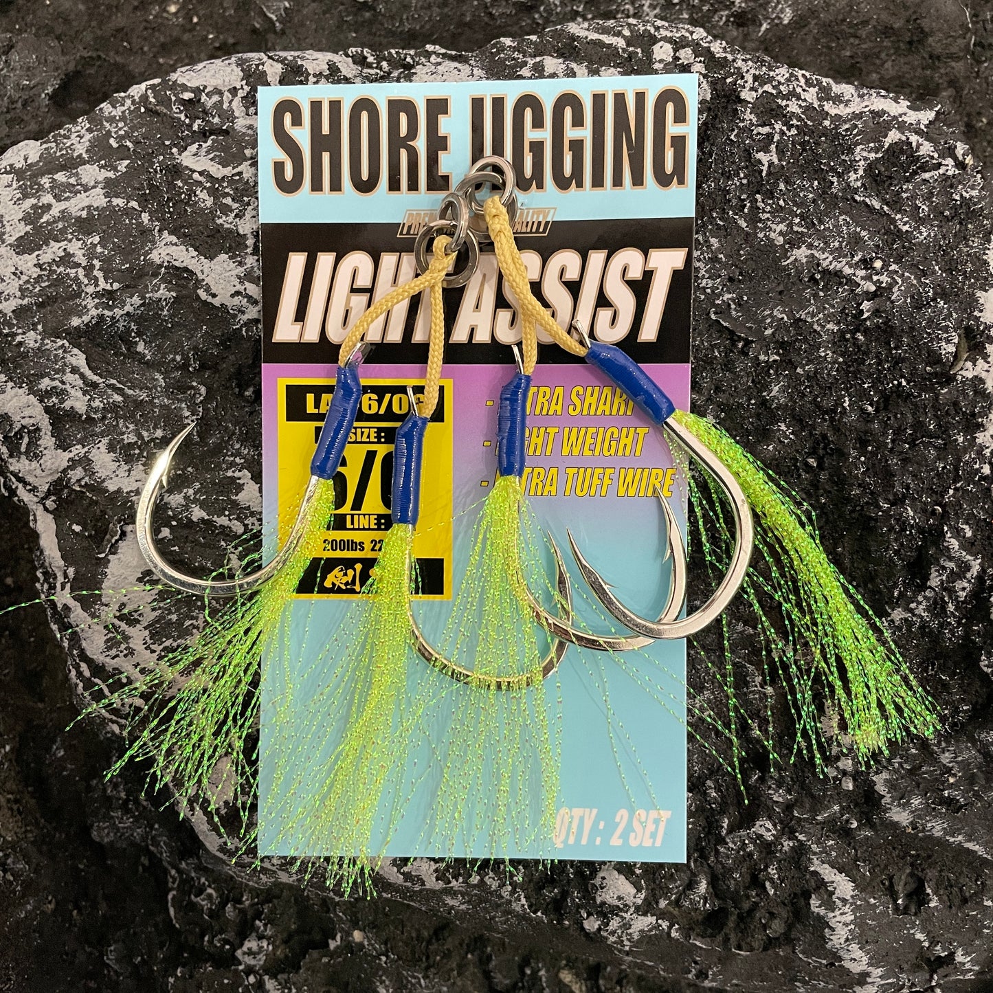 Assist hook 41#-1/0 2/0 3/0 4/0 5/0 6/0 1 2
