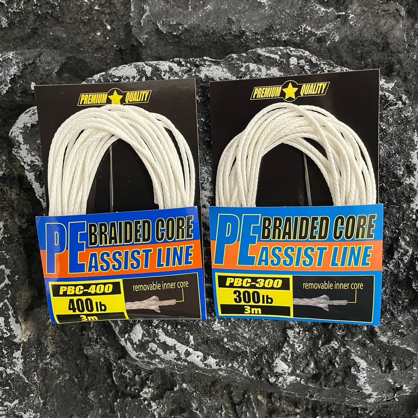 White Hollow Assist Hook Ties 60lbs 100lbs 200lbs 250lbs 300lbs 400lbs