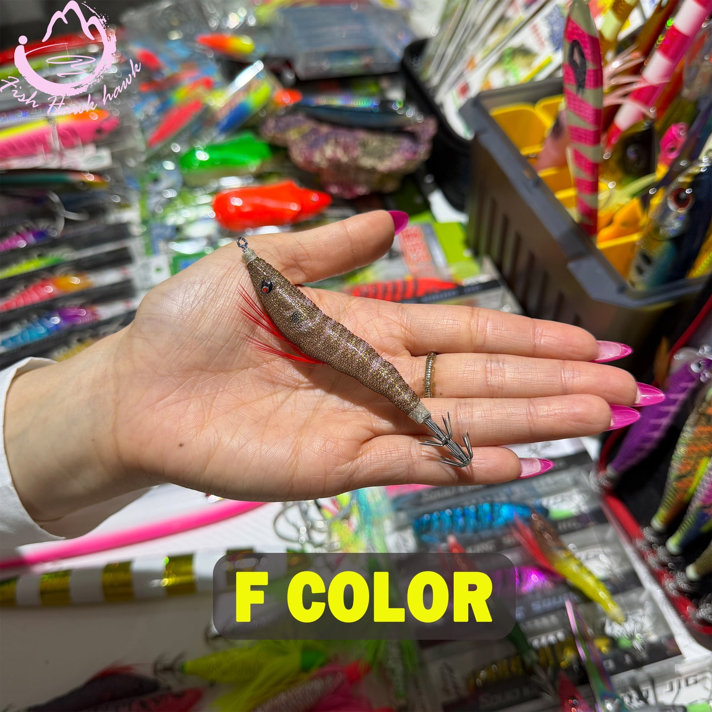 New 7.2g 10.5cm Glow Egi PVC Squid Jig Lure with LED Light for Saltwater Fishing Midwater Bait Cuttlefish & Squid 3D Eyes Squid hook