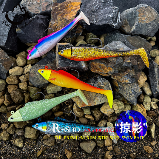 #2 Saltwater Swimbait Fishing Lure Soft Bait 37g 49g 65g