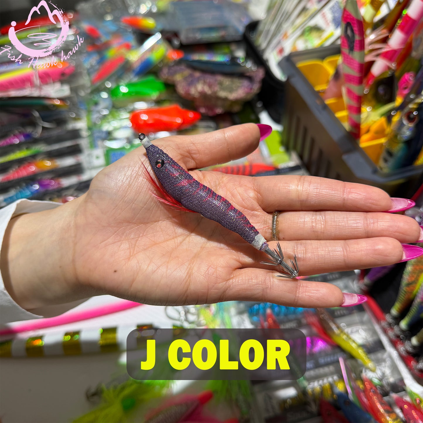 New 7.2g 10.5cm Glow Egi PVC Squid Jig Lure with LED Light for Saltwater Fishing Midwater Bait Cuttlefish & Squid 3D Eyes Squid hook