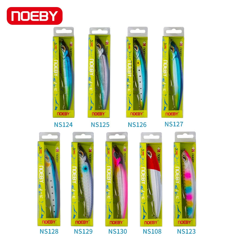 NOEBY Saltwater Pencil Bait/Stickbait/Minnow/Topwater/Popper Lure 115mm/60.5g