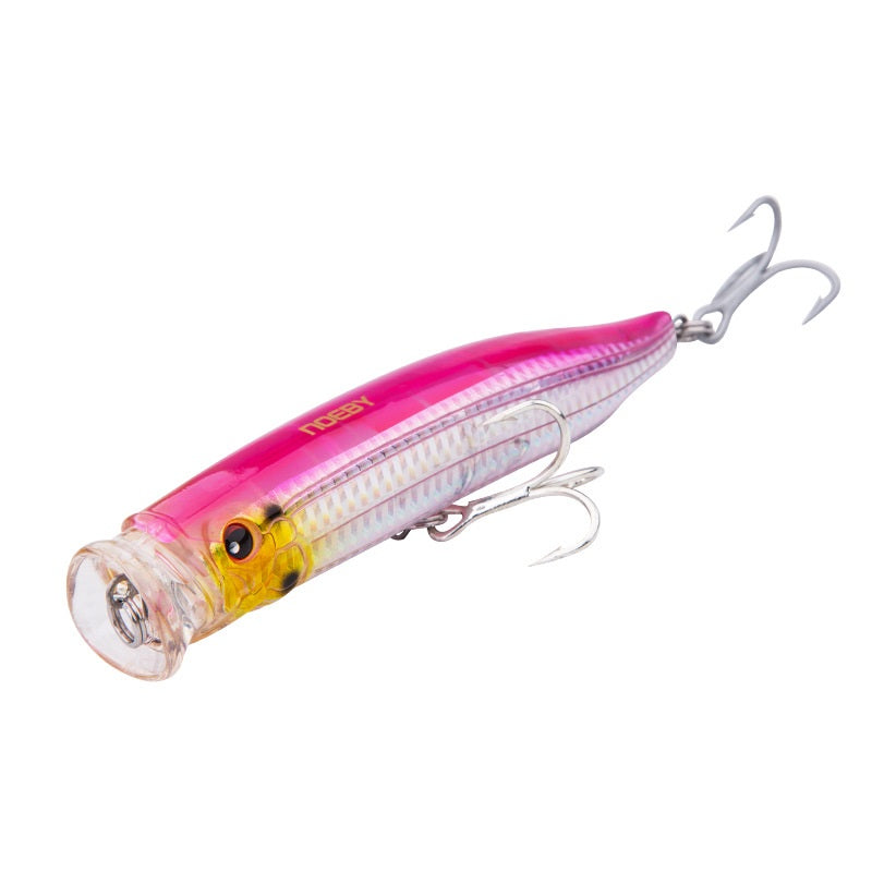 Saltwater plastic popper bait #10-  100mm/19g