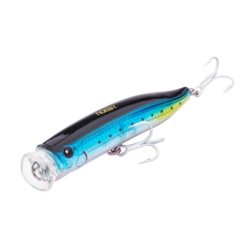 Saltwater plastic popper bait #10-  100mm/19g