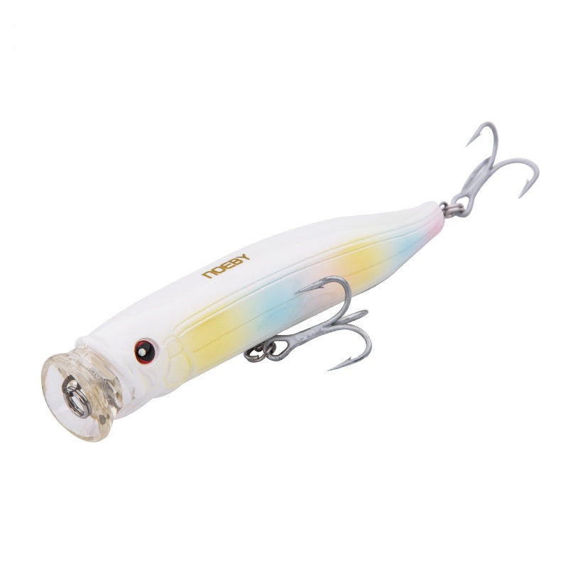 Saltwater plastic popper bait #10-  100mm/19g