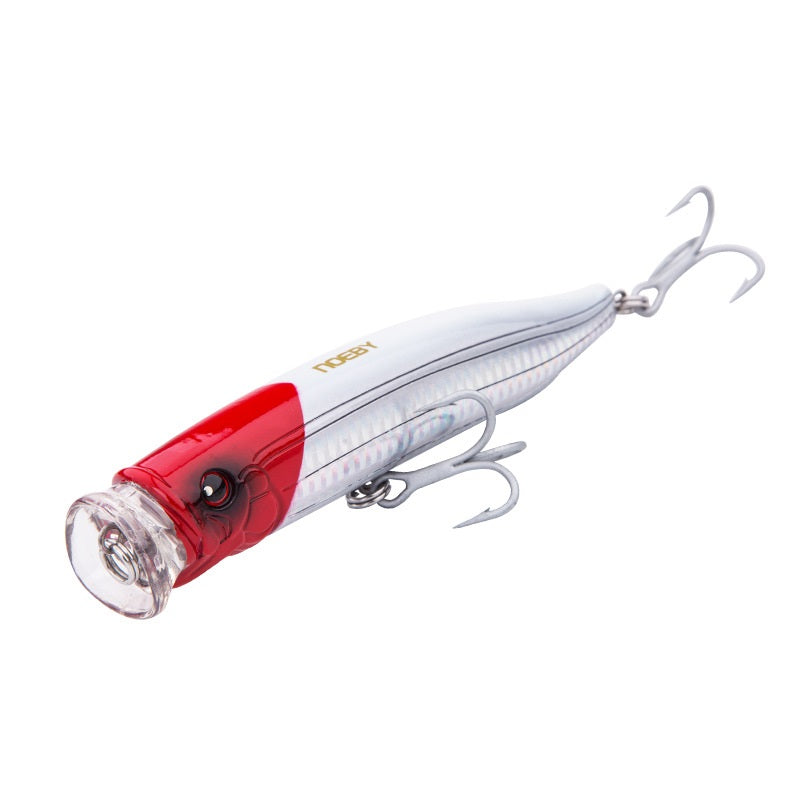 Saltwater plastic popper bait #10-  100mm/19g