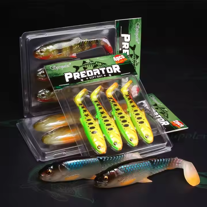 High Quality Soft lure/Soft Bait/Artficial Bait/Creature Bait Fishing Lure 6.5cm/ 8.5cm/10.5cm/12cm