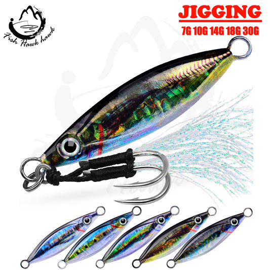 #80 Slow Pitch Jigs 7g 10g 14g 18g 30g