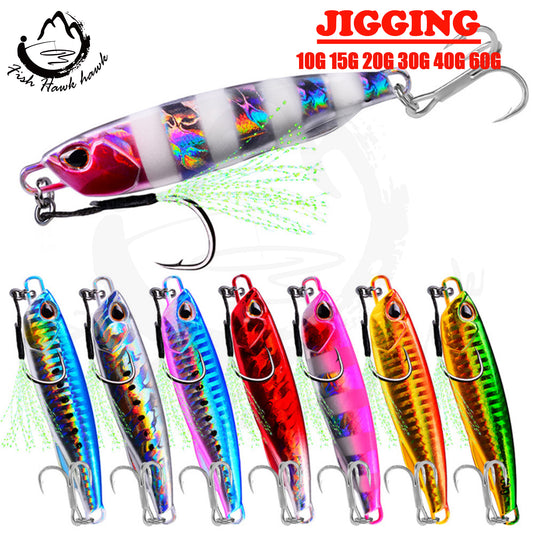 #60 Slow Pitch Jigs 10g 15g 20g 30g 40g 60g