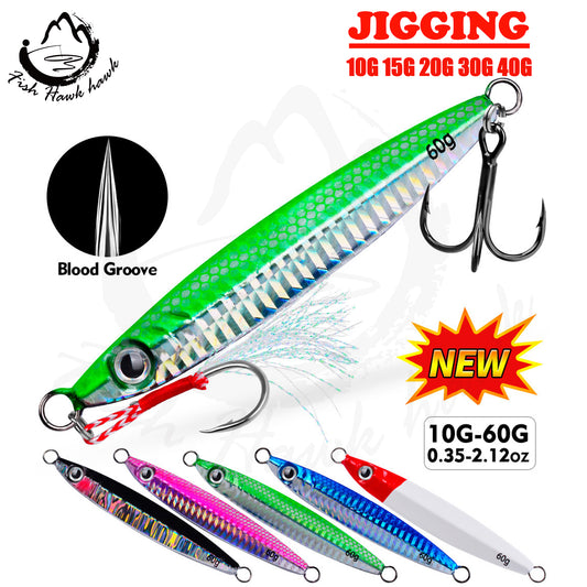 #64 Slow Pitch Jigs 10g 15g 20g 30g 40g