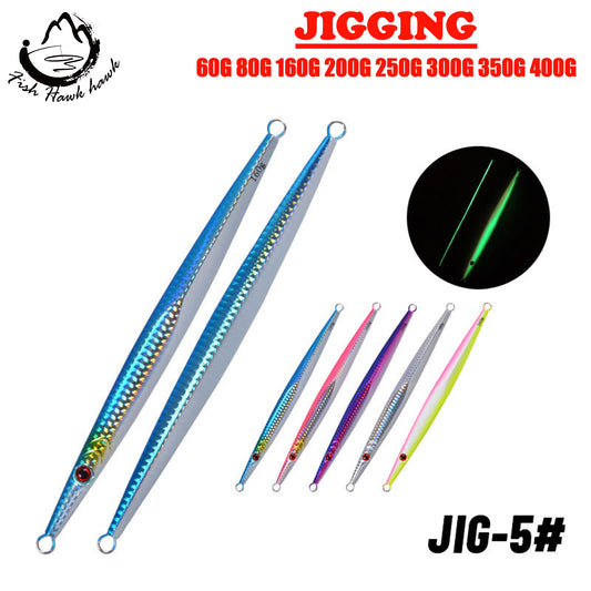 #89 Speed Pitch Jigs Bait 60g 80g 160g 200g 250g 300g 350g 400g