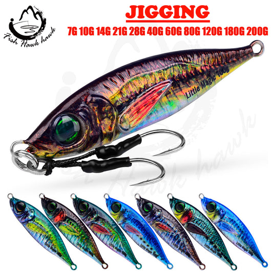 #70 Slow Pitch Jigs 7g 10g 14g 21g 28g 40g 60g 80g 120g 180g 200g