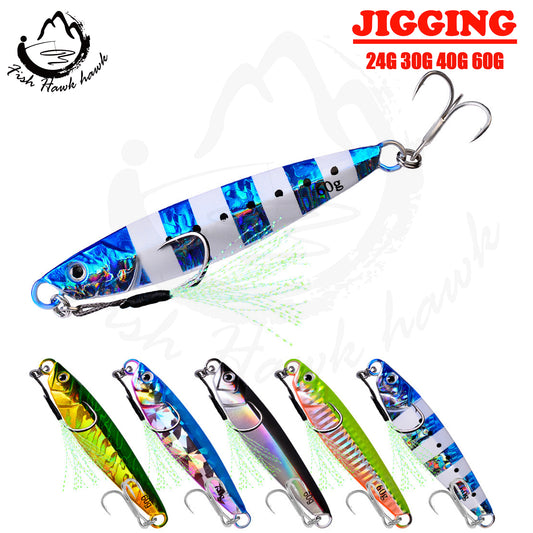 #75 Slow Pitch Jigs 24g 30g 40g 60g