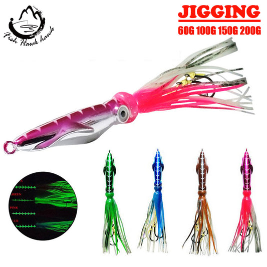 #110 Slow Pitch Jigs 60g 100g 150g 200g