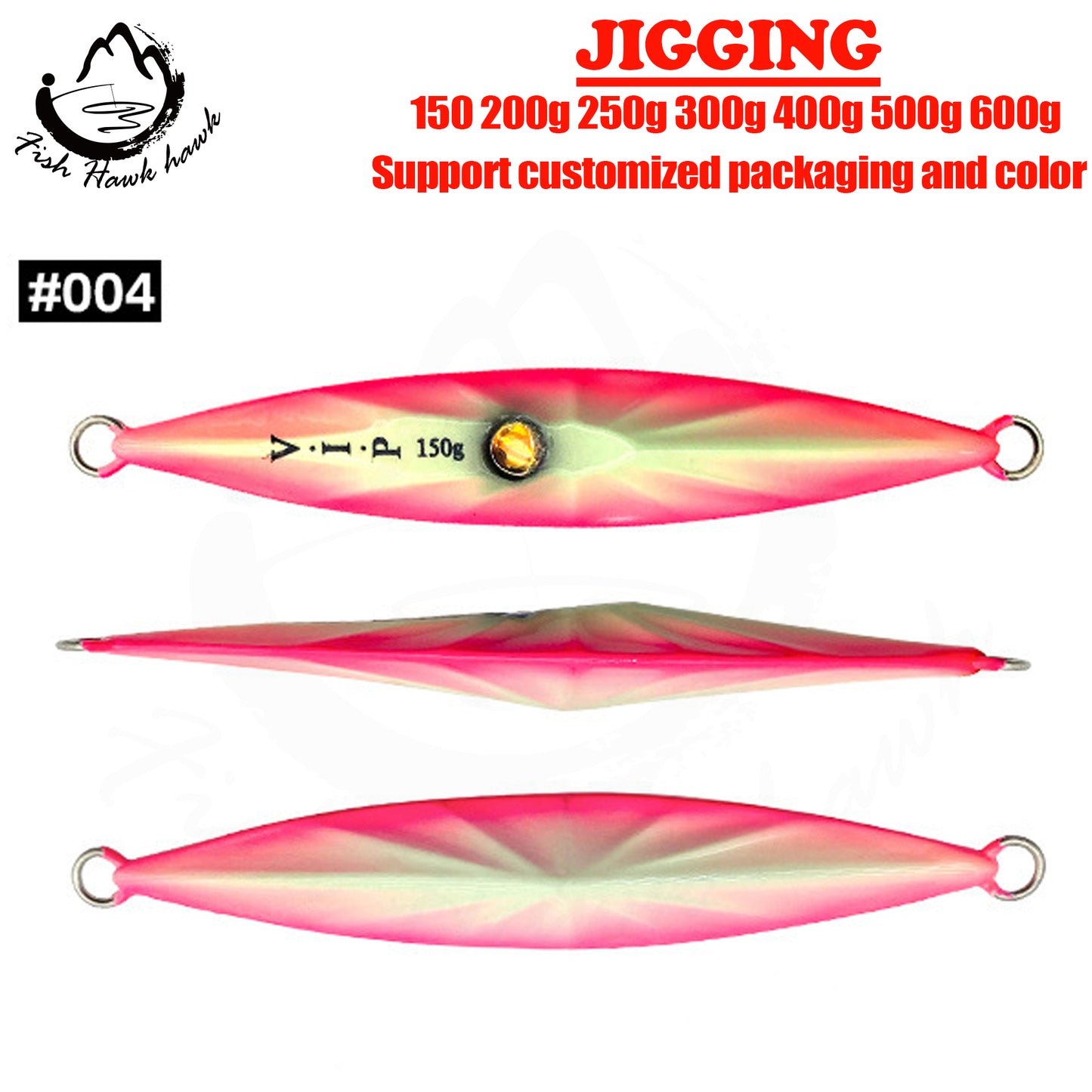 Y #5 Slow/Speed Jigs 150g 200g 250g 300g 400g 500g 600g