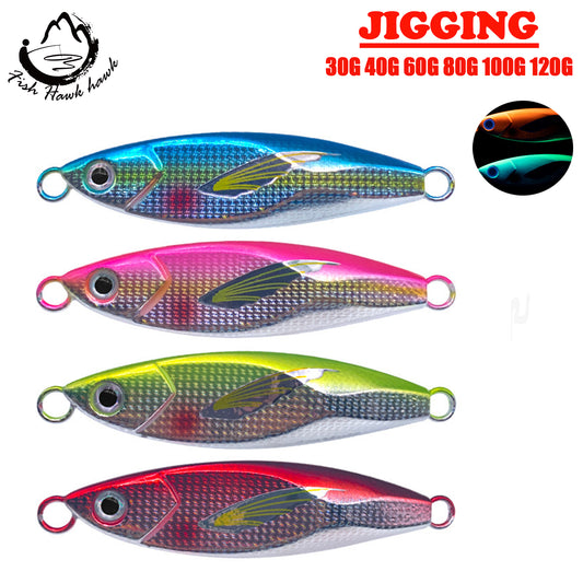 #98 Slow Pitch Jigs 30g 40g 60g 80g 100g 120g