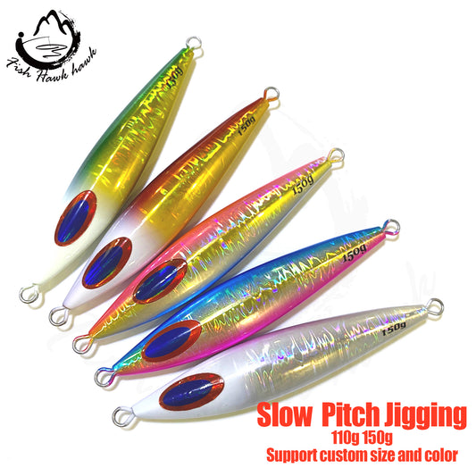 骏#121 Slow Pitch Jigs Bait 110g 150g