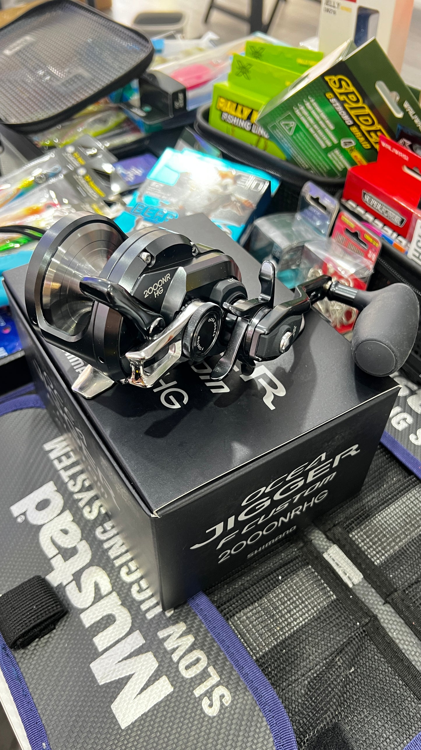 Jig Fishing reel OCEA JIGGER F CUSTOM    2000NRHG  2001NRHG