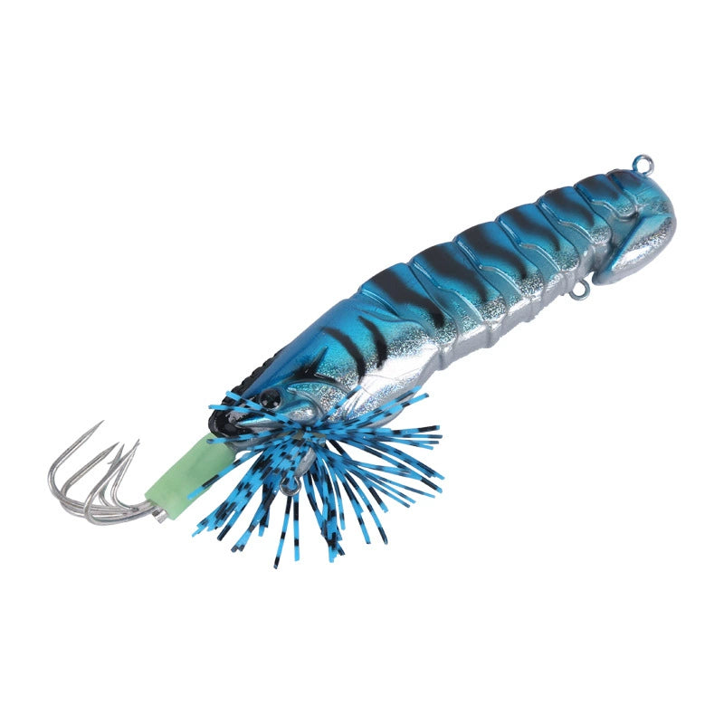 New Squid Hook  #3.5 /21g Rapid inkiSng Artificial Luminous Squid Jigging Bait Wood Shrimp Hooks for Saltwater Tackle Fishing Lure