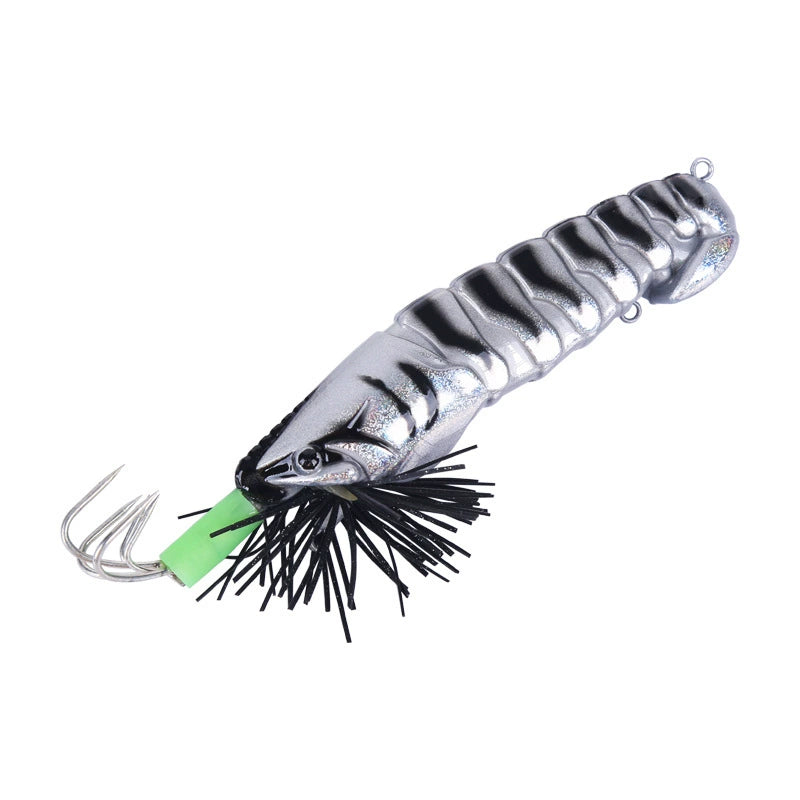 New Squid Hook  #3.5 /21g Rapid inkiSng Artificial Luminous Squid Jigging Bait Wood Shrimp Hooks for Saltwater Tackle Fishing Lure
