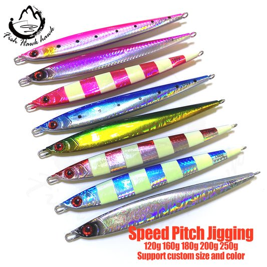 明#72 Speed Pitch Jigs Bait 120g 160g 180g 200g 250g