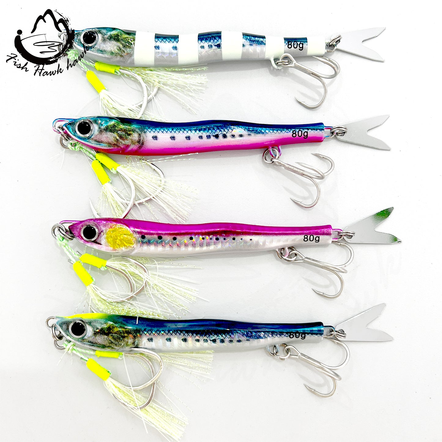 #16 Slow/Speed Pitch Jigs 40g 60g 80g