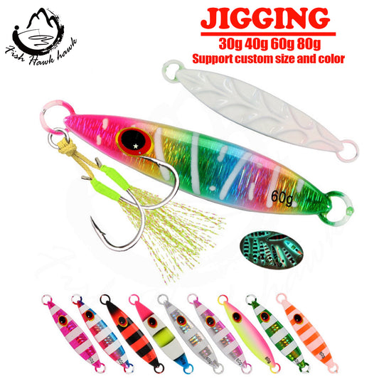 #1 Slow Pitch Jigs 30g 40g 60g 80g