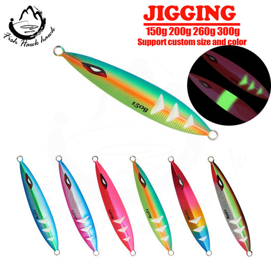 #45 Slow/Speed Pitch Jigs 150g 200g 260g 300g