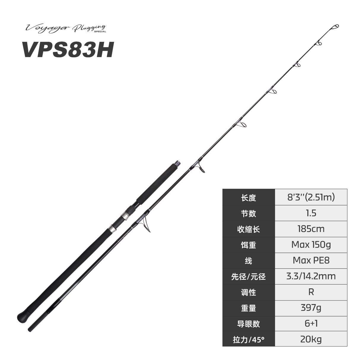 NOEBY Slow Pitch Jigging/Saltwater/Topwater/Big Game/GT /Tuna Rod V系列