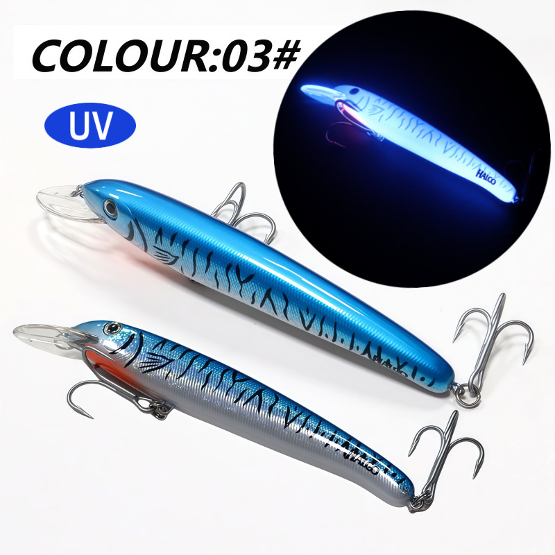 New Saltwater Pencil Bait/Stickbait/Minnow/Topwater/Popper Lure 18cm/48g