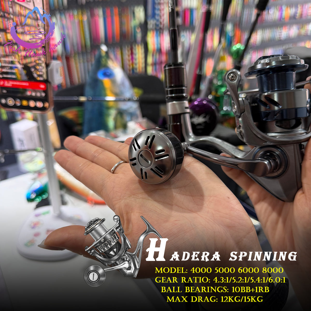 Slow Pitch Jigging Fishing Reel 4000 4000XG 5000 5000XG 6000 6000HG 8000 8000HG