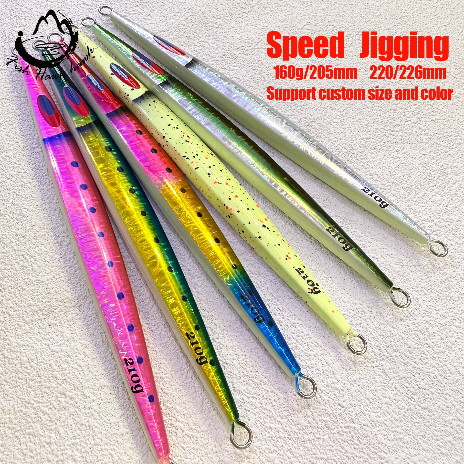 #46 Speed Jigs Bait 160g 210g – Jigs Fishing Tackle Store