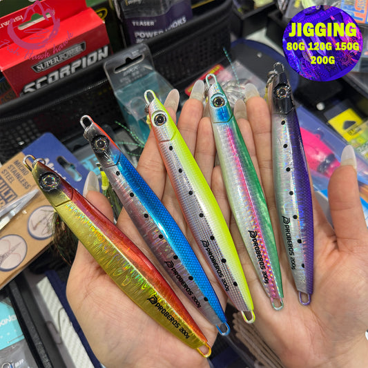 #1 Glow Slow Pitch Metal Jigging Jigs Lure 80g 120g 150g 200g