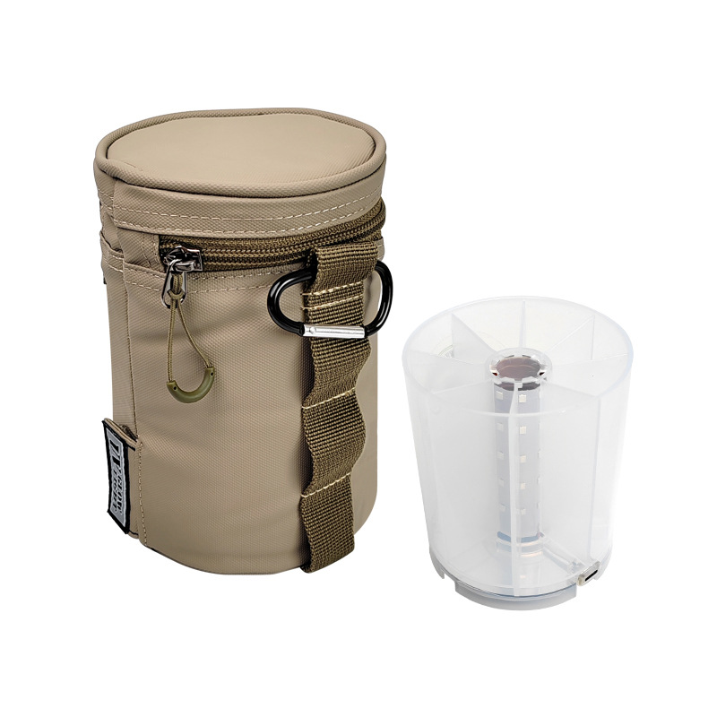 New Luminous Jig Storage Bag Waterproof Heavy Duty Jig Pouch with Multi Slots for Slow Pitch Metal Jigs Assist Hook Saltwater Tackle jig bag