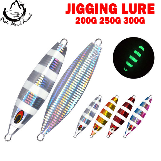 #115 Slow/Speed Pitch Jigs 200g 250g 300g