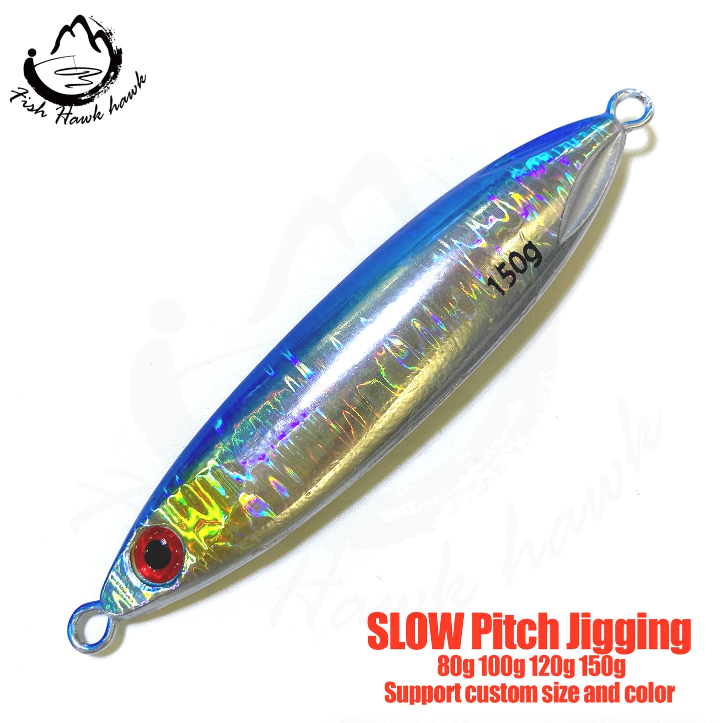 海#28 Slow Pitch Jigs Bait 80g 100g 120g 150g