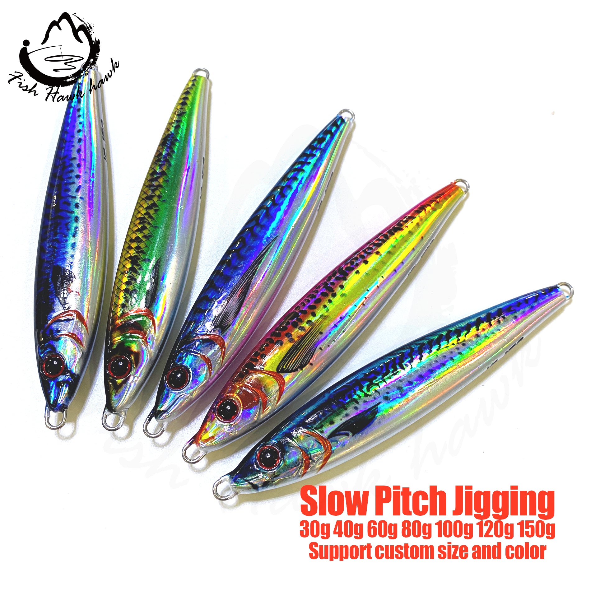 thumbnail image 2 of Combe Lures Slow Pitch Void Jig – Offshore Sea Fishing Lure 40g To 150g (Bass, Mackerel, Cod) 2 of 4
