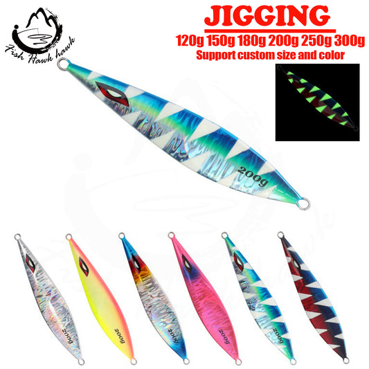 M #8 Slow/Speed Jigs 120g 150g 180g 200g 250g 300g