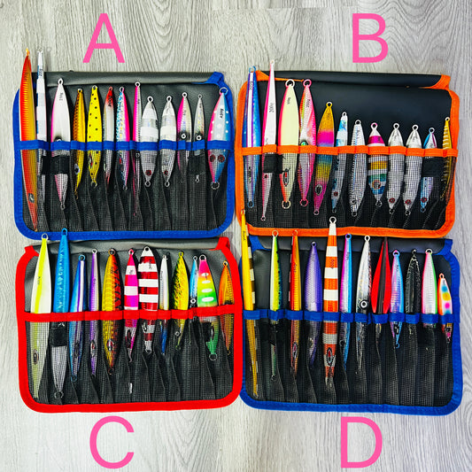 Slow/Speed Jigging Jigs Fishing Tackle Store
12pcs jig bag set