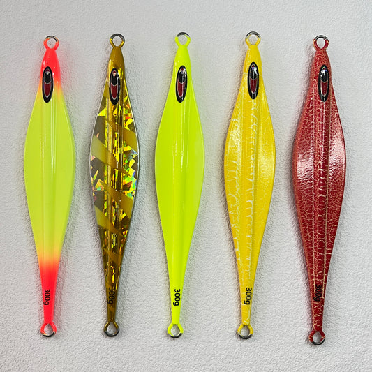 雅#159 Slow Pitch Jigs Bait  160g 200g  300g 400g