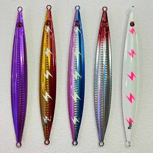 渔#118 Slow Pitch Jigs Bait 110g 130g 165g