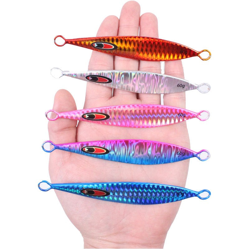 Slow Pitch Jigging Lure Metal Jigs 60g 80g 100g 160g 210g 260g– Saltwater Offshore Jigging Lures for Tuna, Snapper & Grouper jigs lure