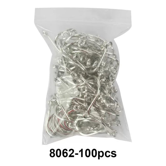 Jigs Fishing Tackle Store
#9 Assist hook #1 #1/0 #2/0 #3/0 #5/0 #6/0 #7/0 #8/0(100pcs)