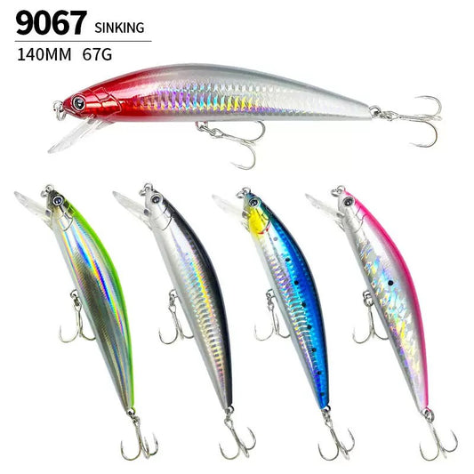 Jigs Fishing Tackle Store
Minnow Saltwater Lures 140mm/67g