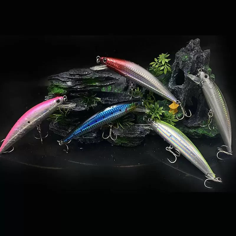 Jigs Fishing Tackle Store
Minnow Saltwater Lures 140mm/67g