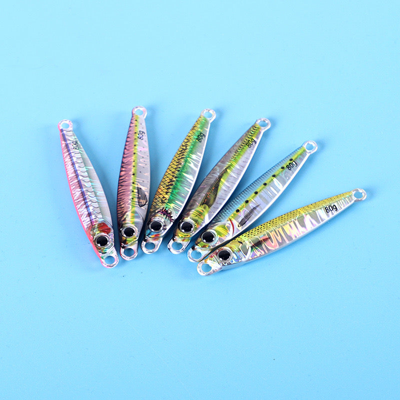 #181 JIGS   Tungsten Fish  10g  20g  30g  40g  60g  80g  100g  120g