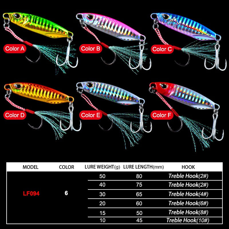 #188   Jigging Bait  JIGS  10g  15g  20g  30g  40g  50g