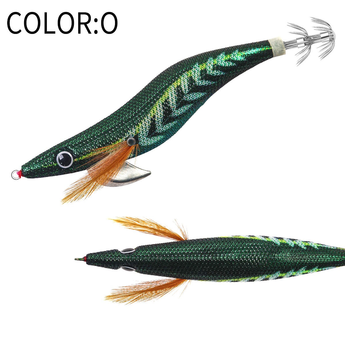 Jigs Fishing Tackle Store
New #2.5 #3.0 #3.5 Rapid Sinking Artificial Luminous Squid Jigging Bait Wood Shrimp Hooks for Saltwater Tackle Fishing Lure